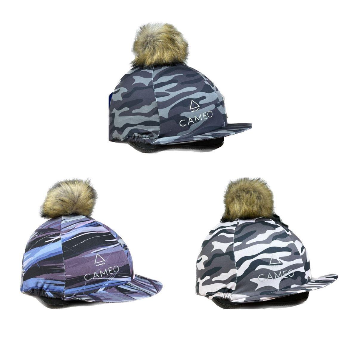 Cameo Equine Zest Hat Silk with Removable Pom Pom, Equestrian Apparel - Just Horse Riders