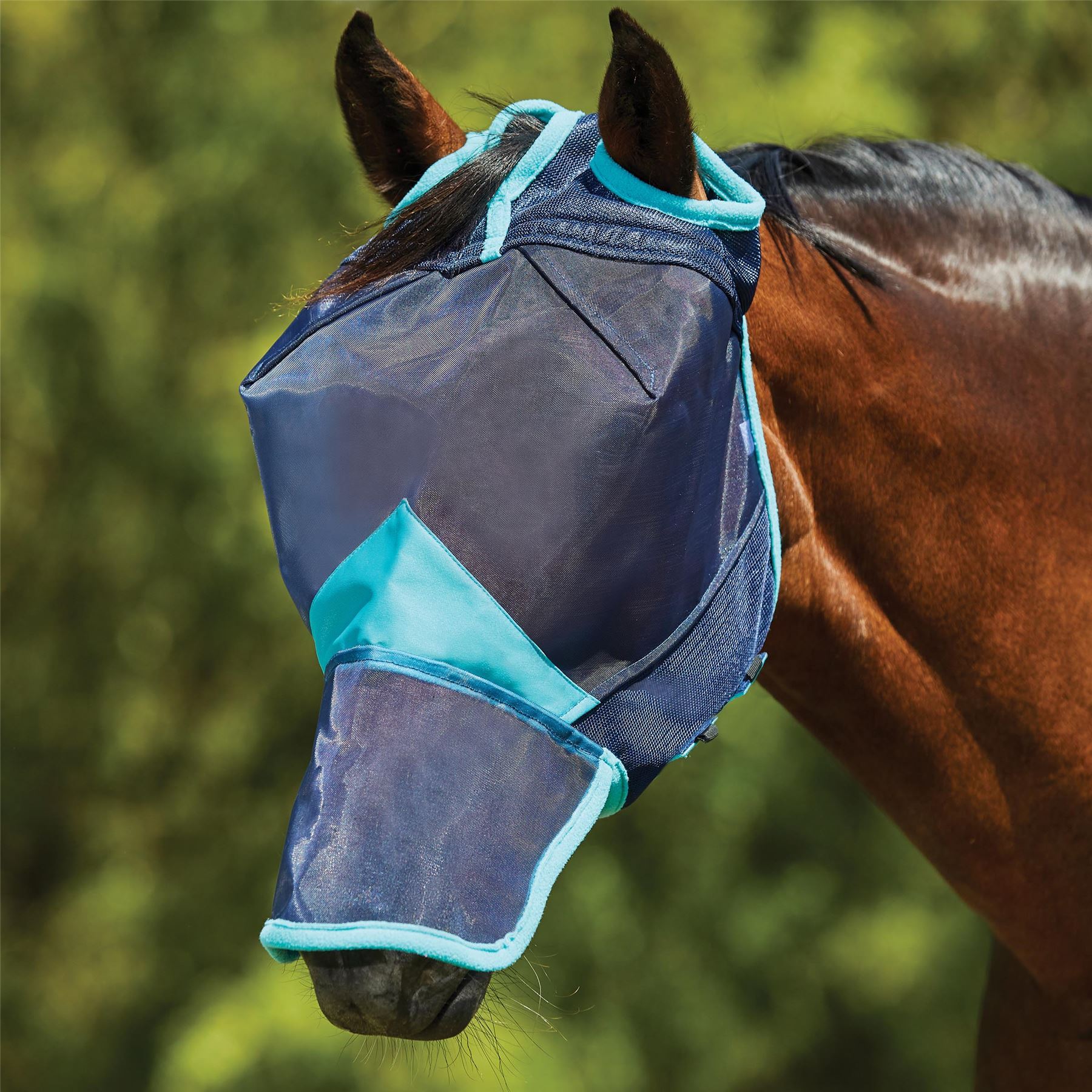 Weatherbeeta Comfitec Deluxe Fine Mesh Mask With Nose - Just Horse Riders