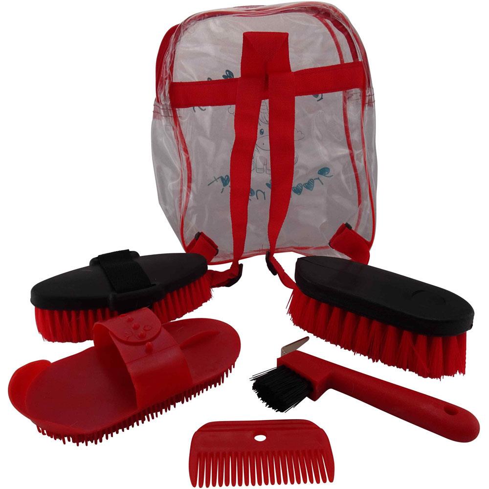 Cameo Equine Grooming Backpack - Complete Set Lightweight, Easy-to-Clean Tools - Just Horse Riders