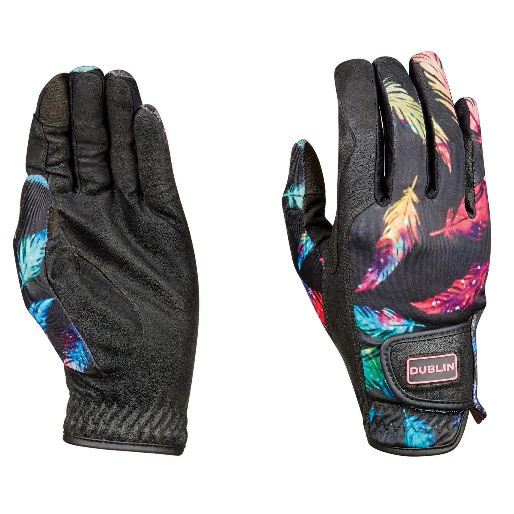 Dublin Print Horse Riding Gloves - Just Horse Riders