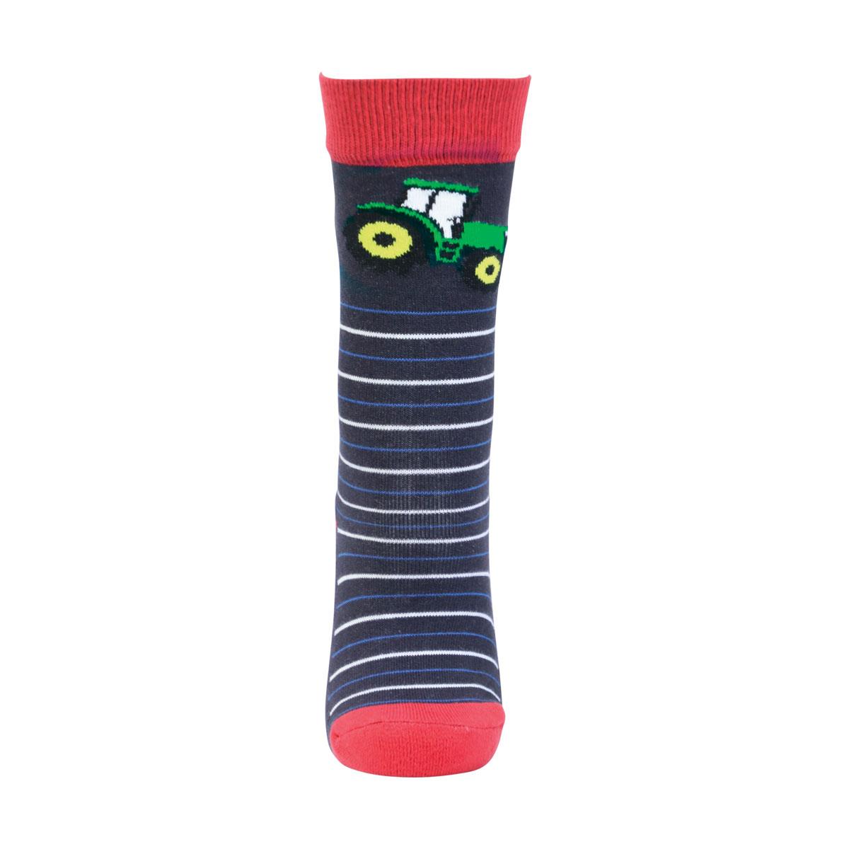 Tractor Collection Horse Riding Socks by Little Knight (Pack of 3) - Just Horse Riders