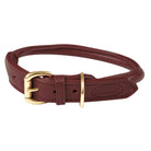 Weatherbeeta Rolled Leather Dog Collar - Just Horse Riders