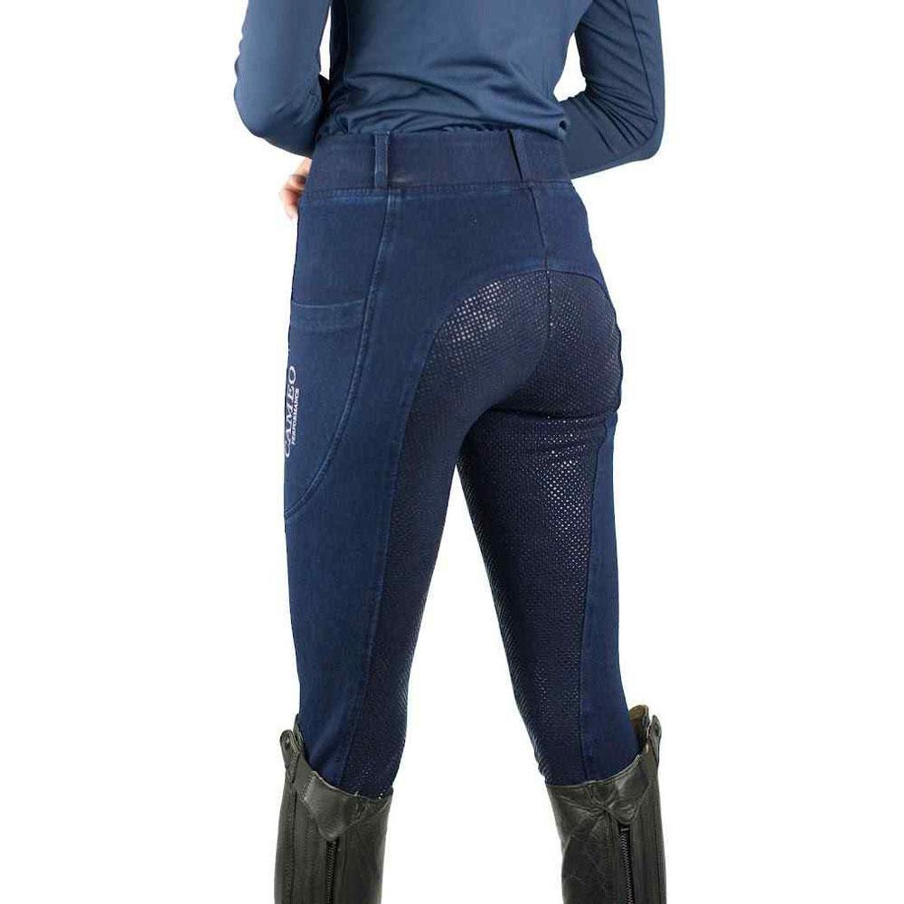 Cameo Equine Performance Denim Horse Riding Tights with Phone Pocket & –  Just Horse Riders