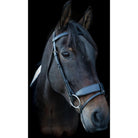 EcoRider Classic Show Comfort Bridle-Handcrafted Soft Padded Headpiece &Noseband - Just Horse Riders