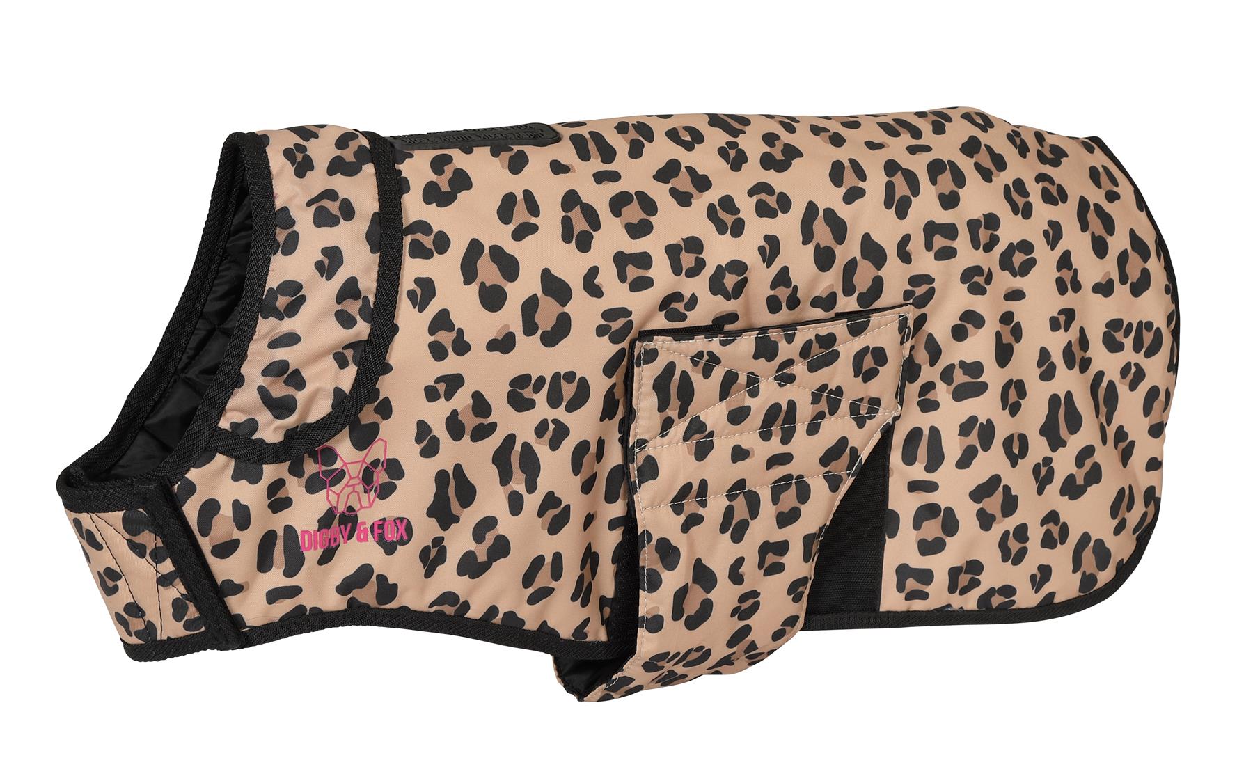 Digby & Fox Leopard Print Dog Coat - Just Horse Riders