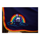 Cameo Equine Rainbow Riders Fleece Rug - Adjustable Straps & Embroidered Design - Just Horse Riders