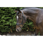 Eco Rider Ecosoft Acclaim Bridle -Soft EcoLeather, Padded Browband Crystal Inlay - Just Horse Riders