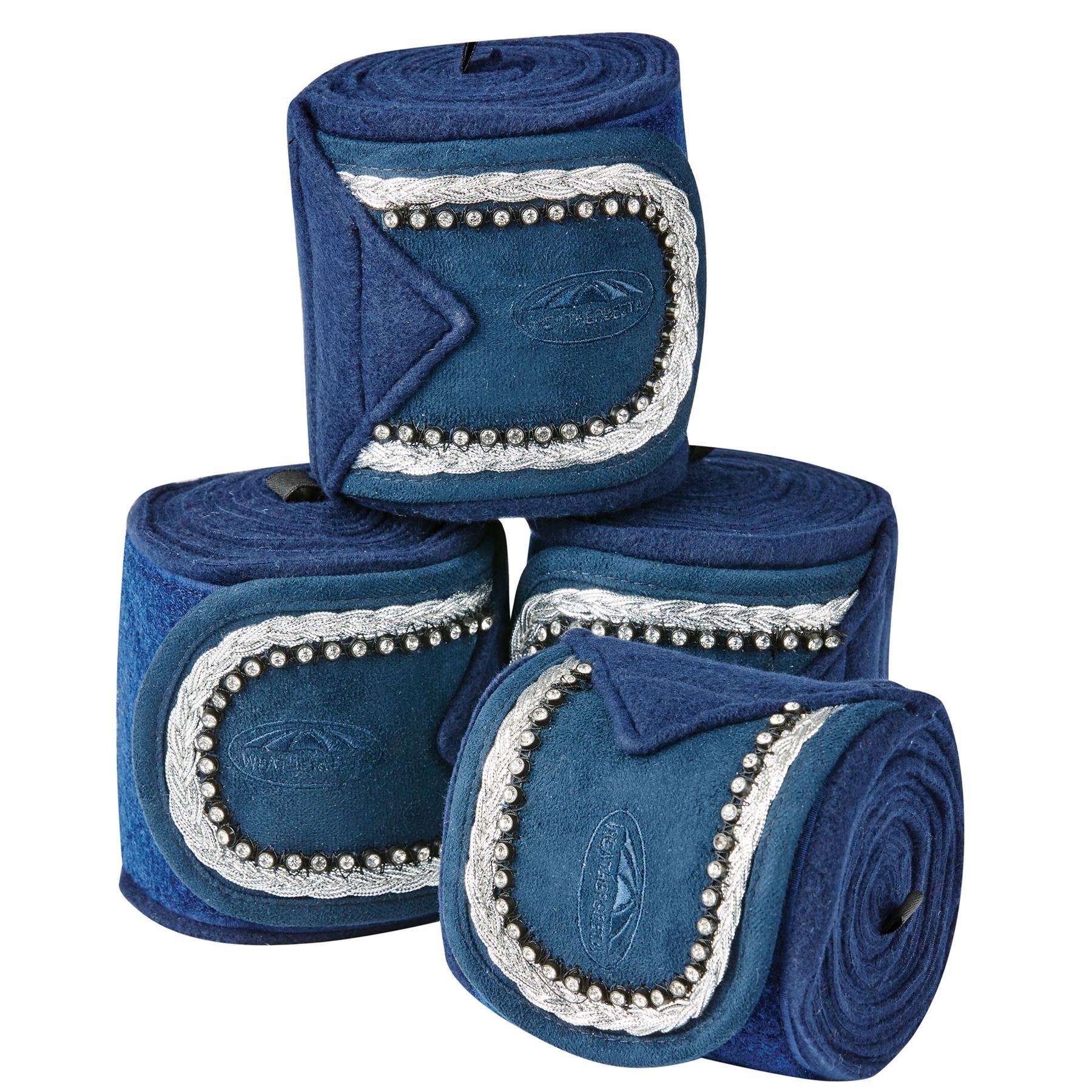 Weatherbeeta Fleece Bling Bandage 4 Pack - Just Horse Riders