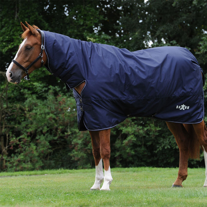 Saxon Defiant 600D Combo Neck Medium - A Mini Blanket of Warmth for Horses