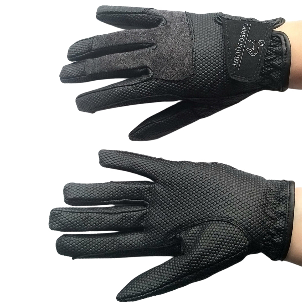 Cameo Equine Competition Horse Riding Glove - Perfect Fit and Amazing Grip - Just Horse Riders