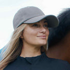 Eco Rider Organic Cotton Baseball Cap - Embroidered Logo & Rear Adjuster - Just Horse Riders