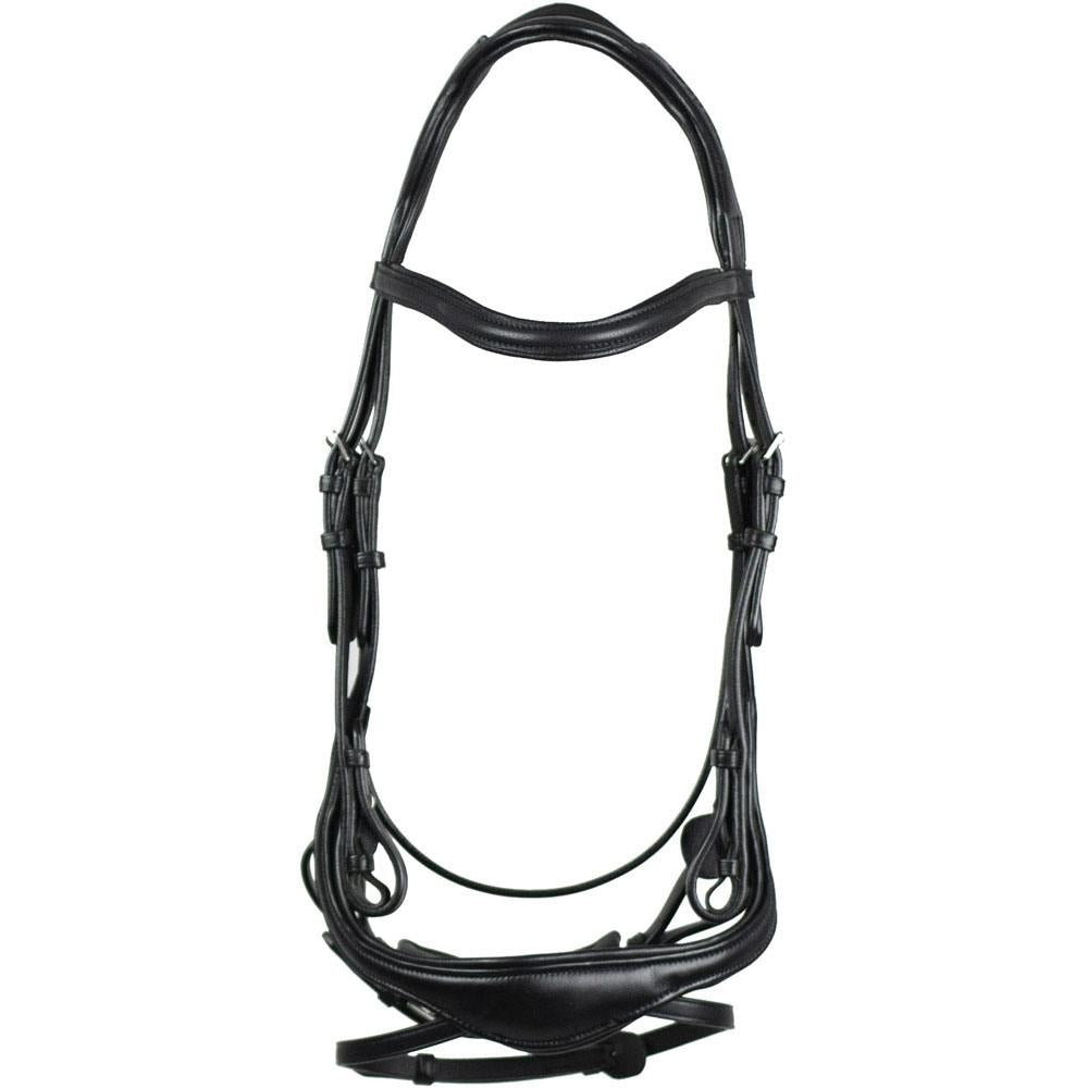 EcoRider Ecosoft Enigma Bridle - Softest Eco Leather, Supersoft Ergonomic Headpiece - Just Horse Riders