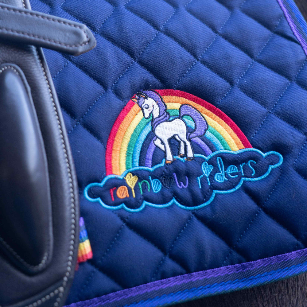 Cameo Equine Rainbow Saddle Pad - High Wither and premium comfort for your horse - Just Horse Riders