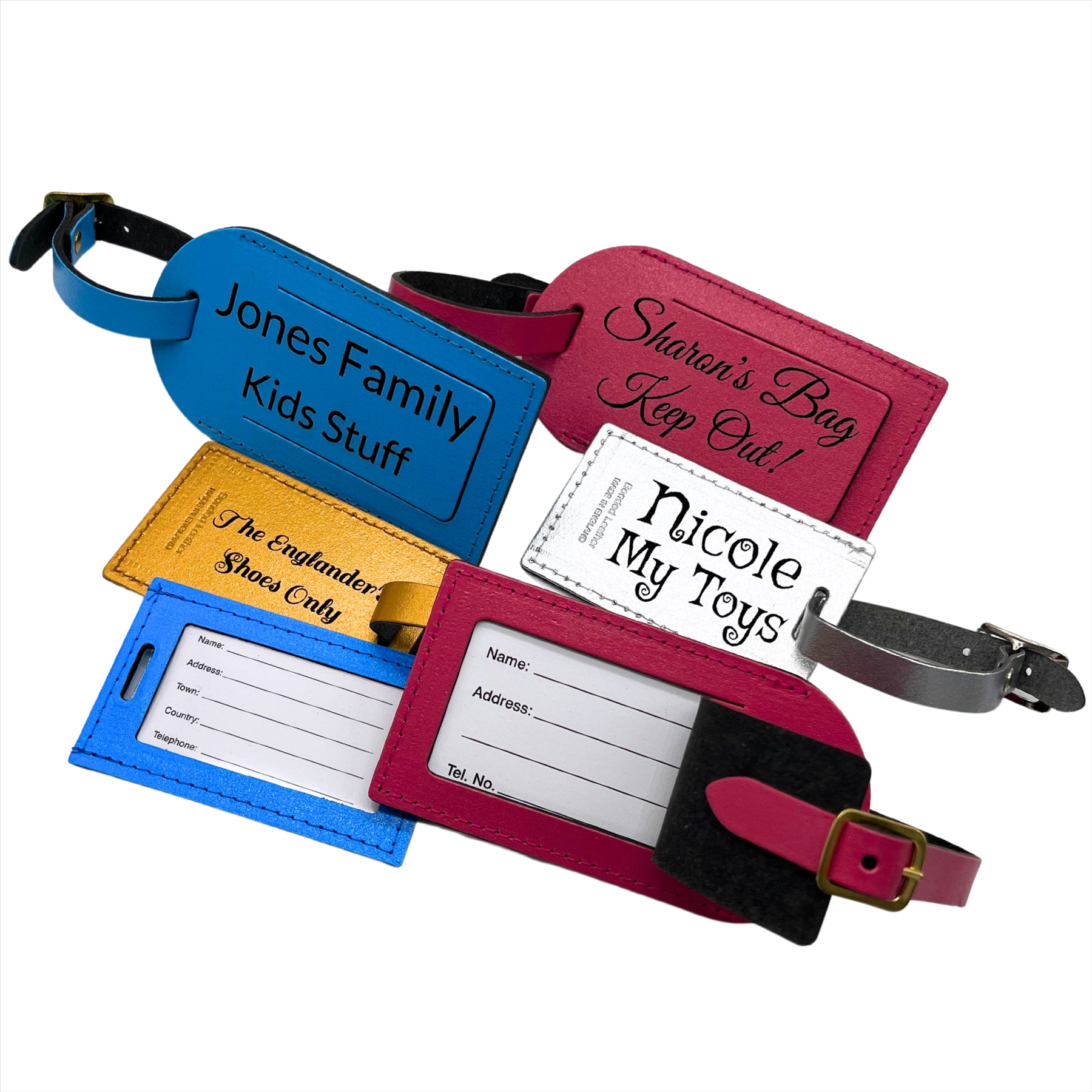 Strong luggage tags online