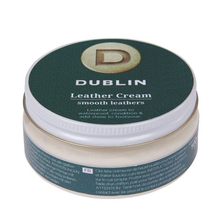Dublin Leather Cream for adding shine and condition to your boots