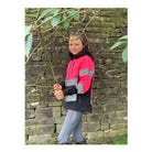 Cameo Equine Junior Hi Viz Riding Jacket with Detachable Hood - Water Repellent - Just Horse Riders