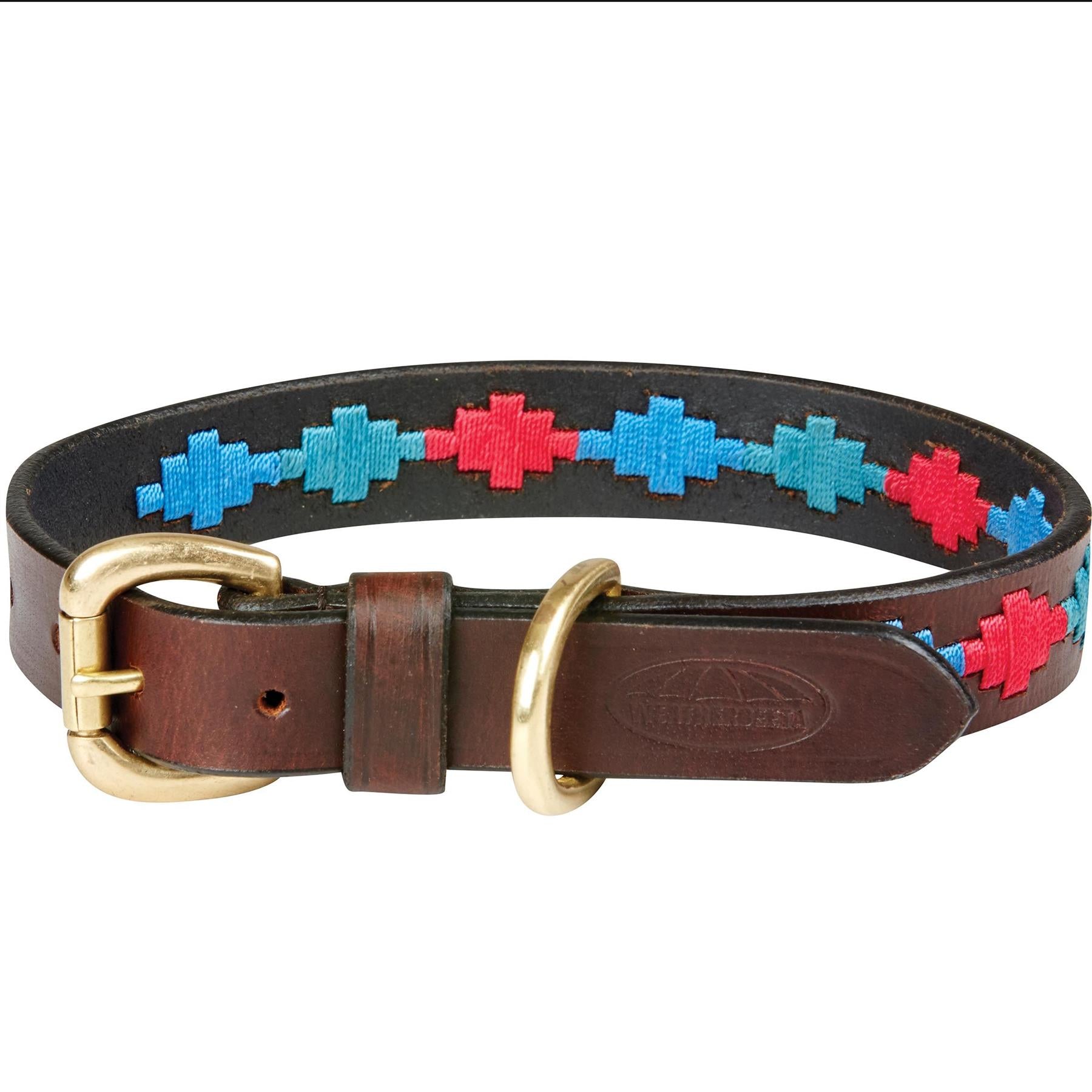 Weatherbeeta Polo Leather Dog Collar - Just Horse Riders