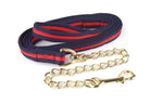 Hy Soft Webbing Lead Rein With Chain - Just Horse Riders