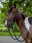 HKM Rope Halter With Reins - Just Horse Riders