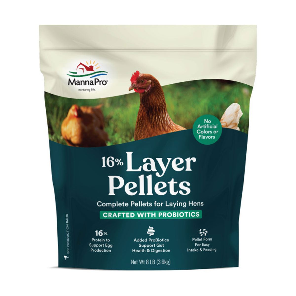 Manna Pro 16% Layer Pellets with Probiotic - Just Horse Riders