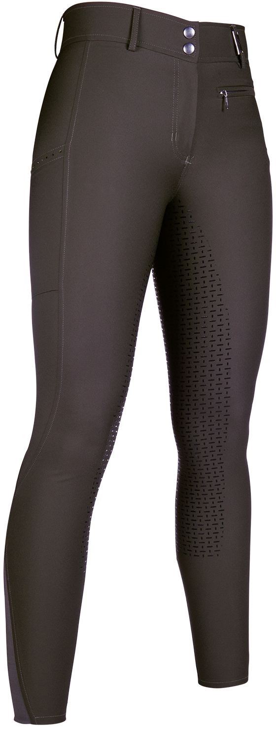 HKM Riding Breeches Lea Silicone Full Seat - Just Horse Riders