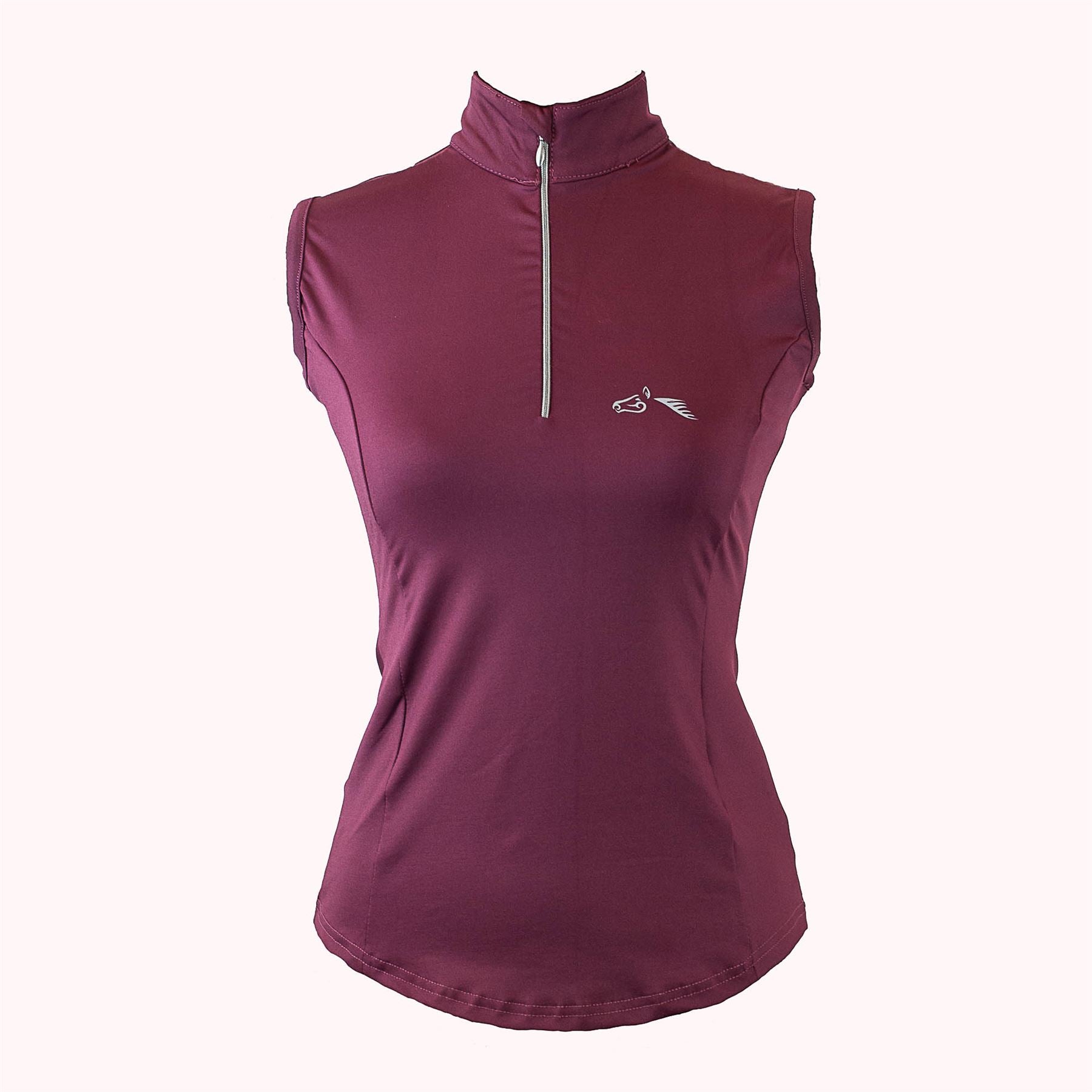 Gallop Equestrian Sleeveless Zipped Neck Base Layer - Just Horse Riders