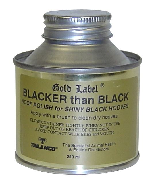 Gold Label Blacker Than Black - Just Horse Riders