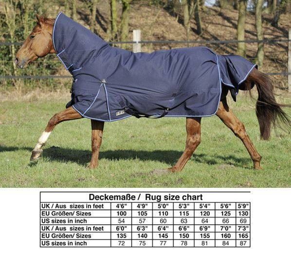 HKM Turnout Rug Champion Combo Winter - Just Horse Riders