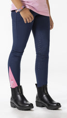 HKM Riding Breeches Horse Spirit Silicon Full Seat - Just Horse Riders