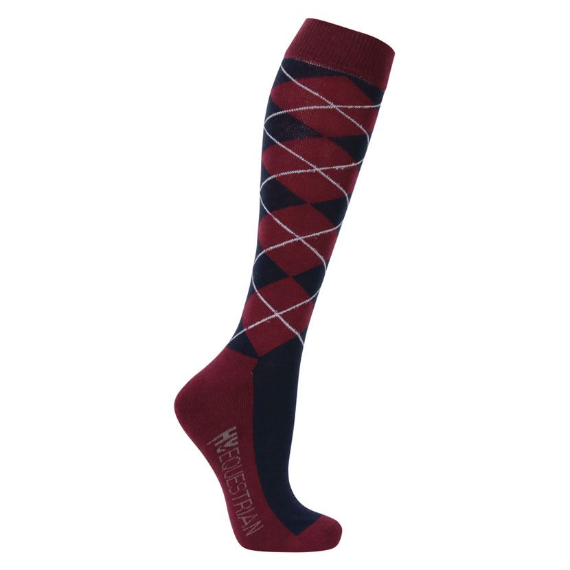 Hy Equestrian Synergy Argyle Socks (Pack of 3) - Just Horse Riders