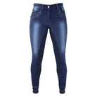 HyPERFORMANCE Denim Look Diamante Ladies Breeches - Just Horse Riders