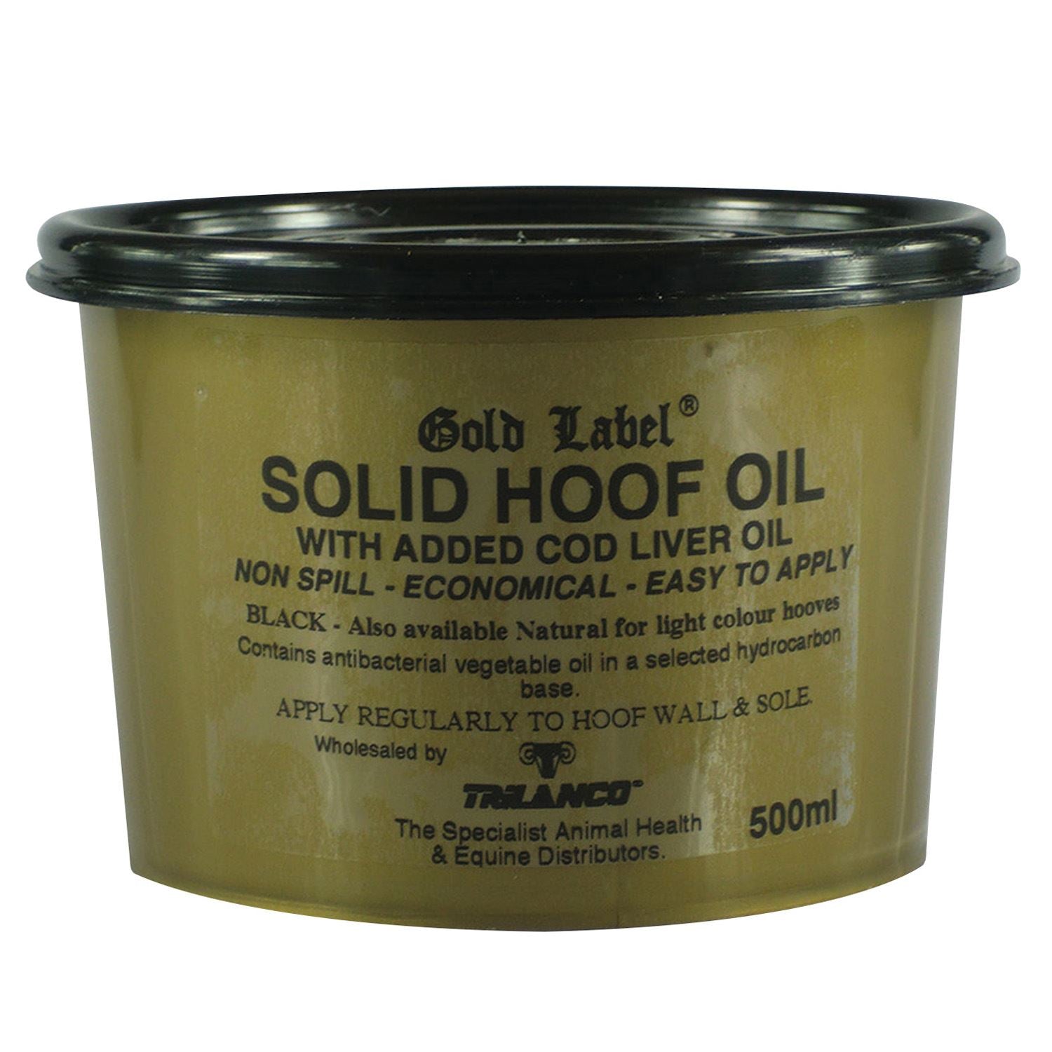 Gold Label Solid Hoof Oil - Just Horse Riders