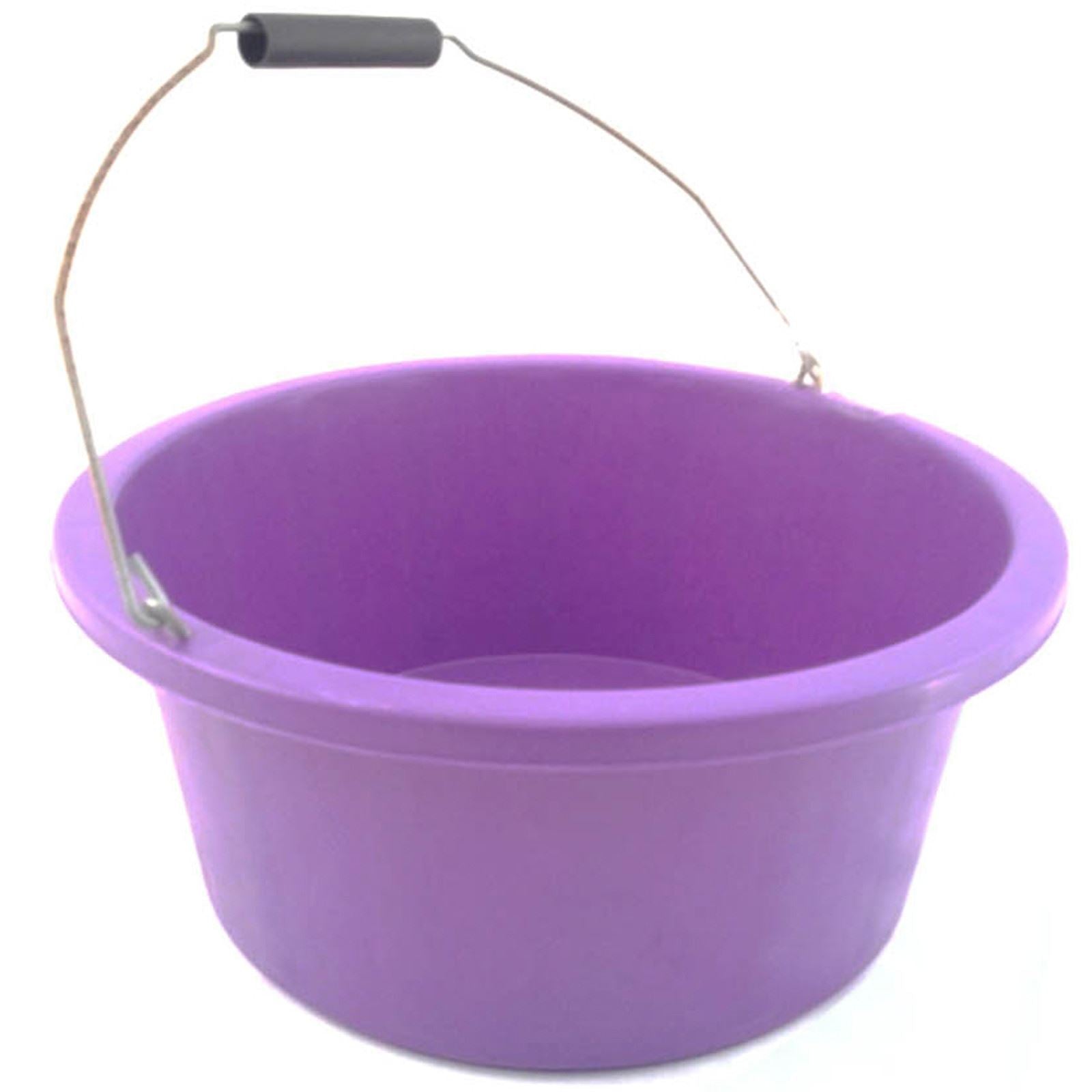 Perry Equestrian 3 Gallon (15 Ltr) Perry Premium Range Shallow Feeder Buckets - Just Horse Riders