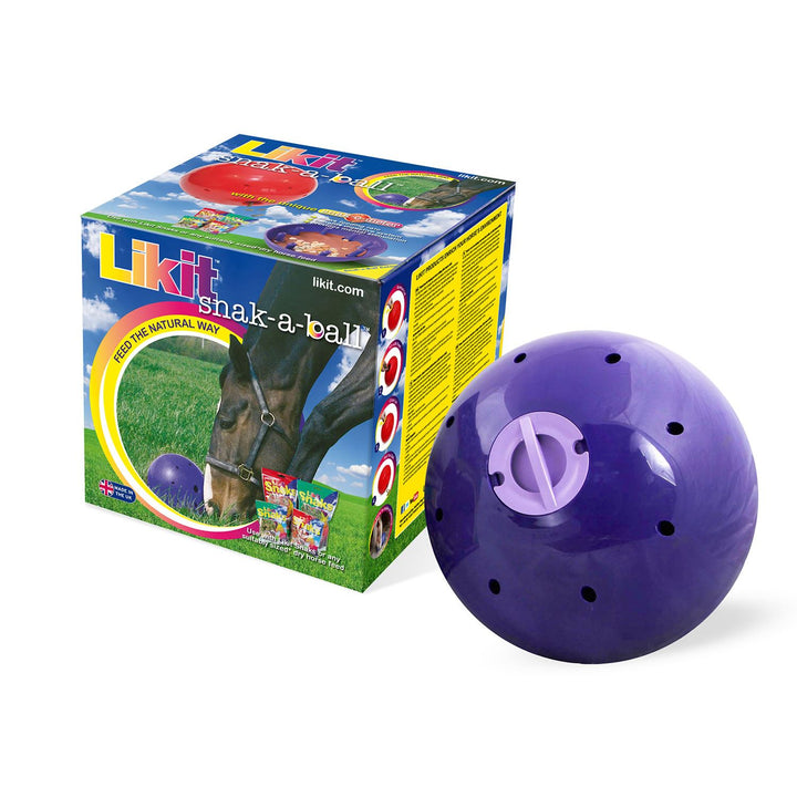 Likit Snak-a-Ball - Innovative Feeding Ball for Horses