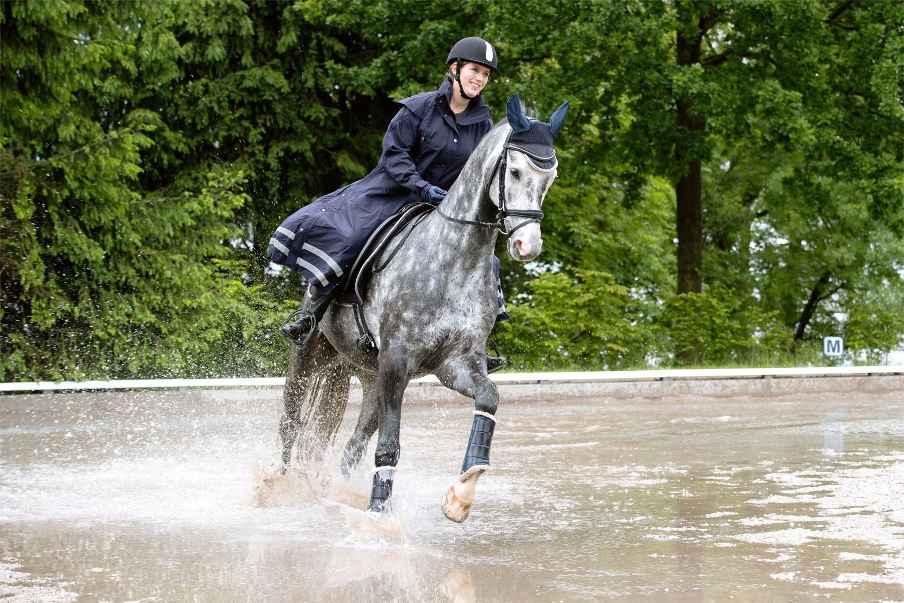 HKM Rain Coat Seattle - Just Horse Riders