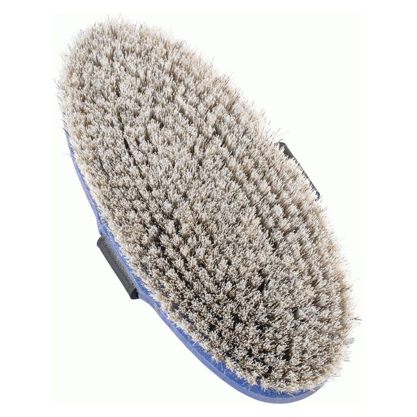 Haas e Horsehair Brush With Leather Handstrap