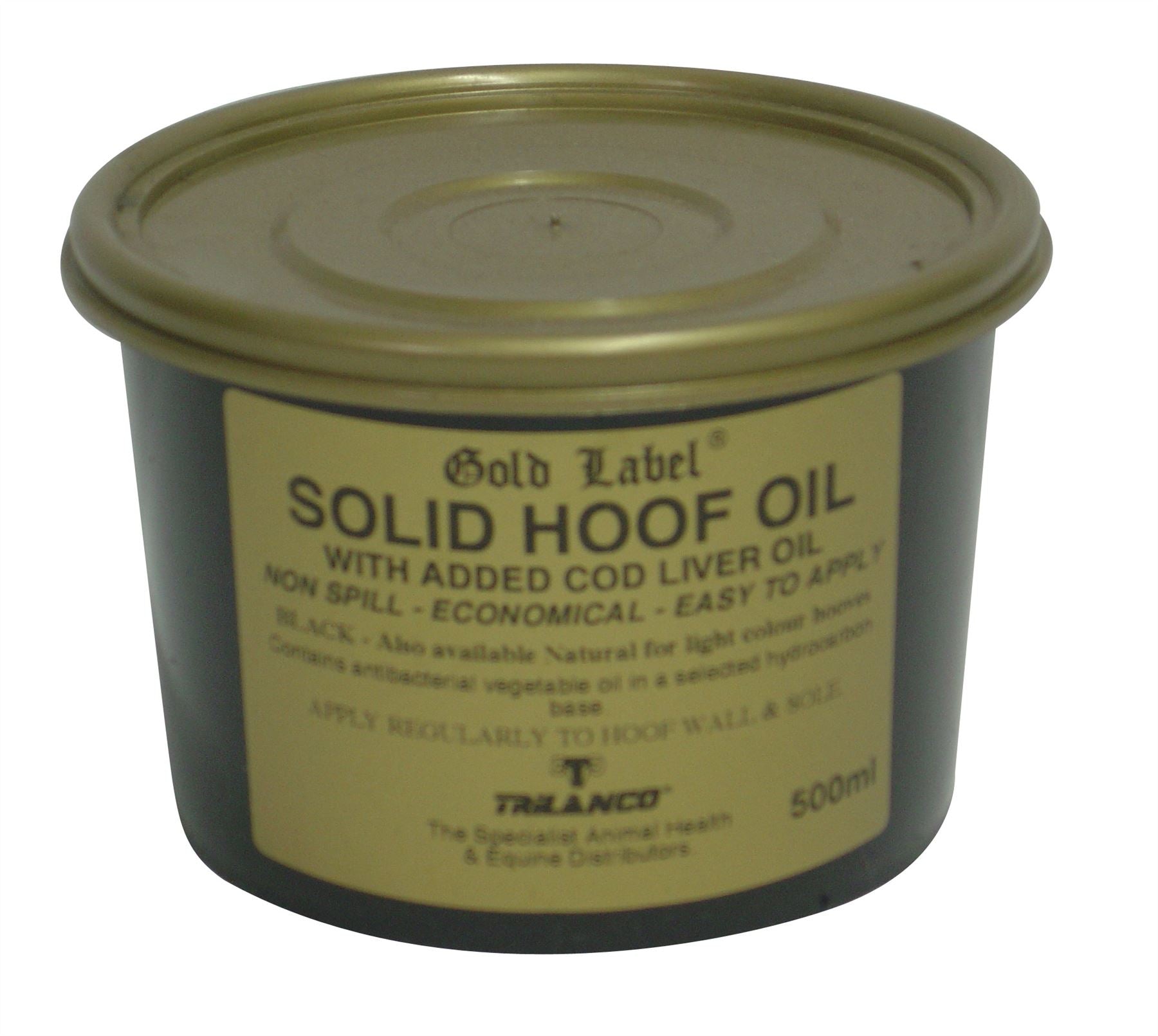 Gold Label Solid Hoof Oil - Just Horse Riders