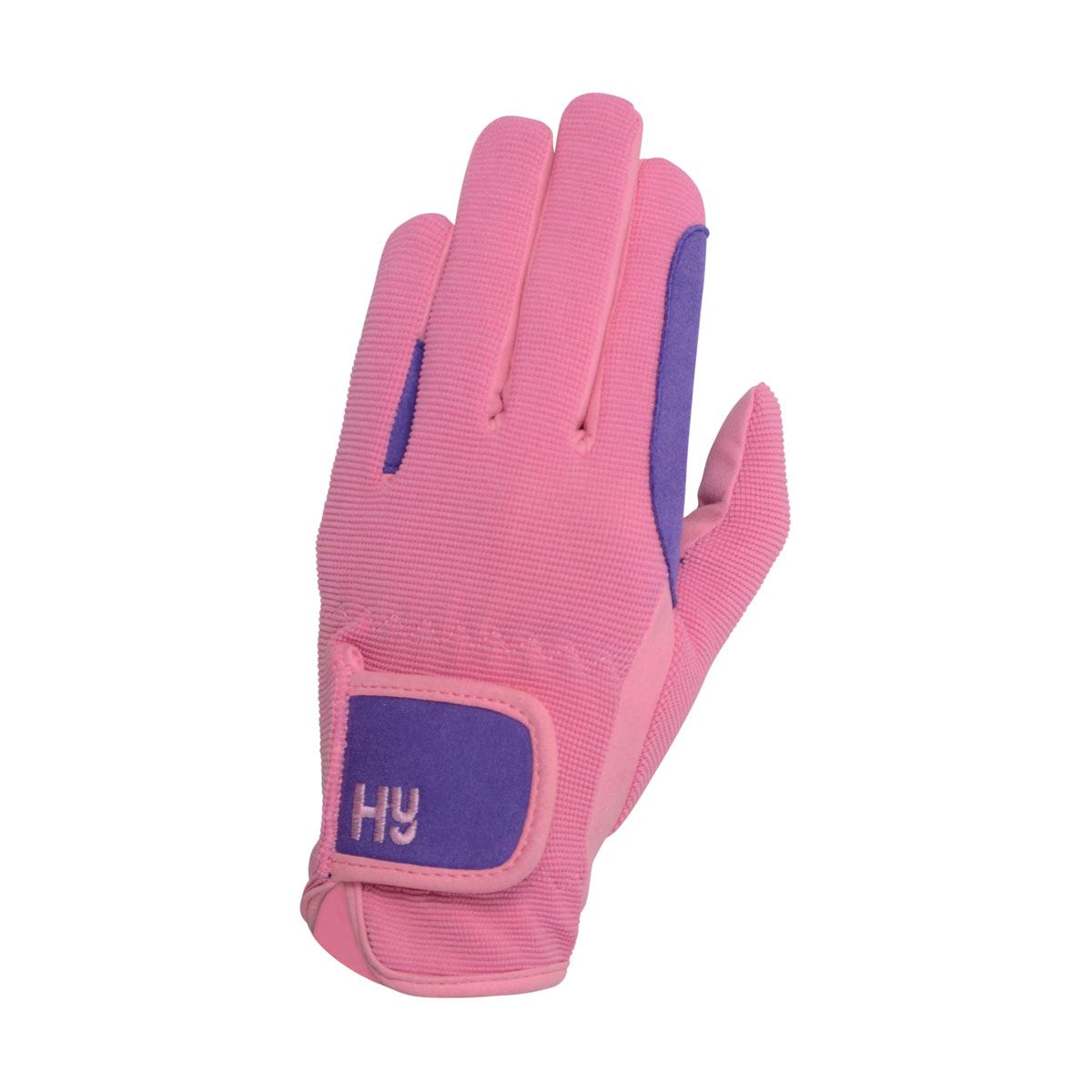 Hy5 Childrens Two Tone Riding Gloves - Just Horse Riders