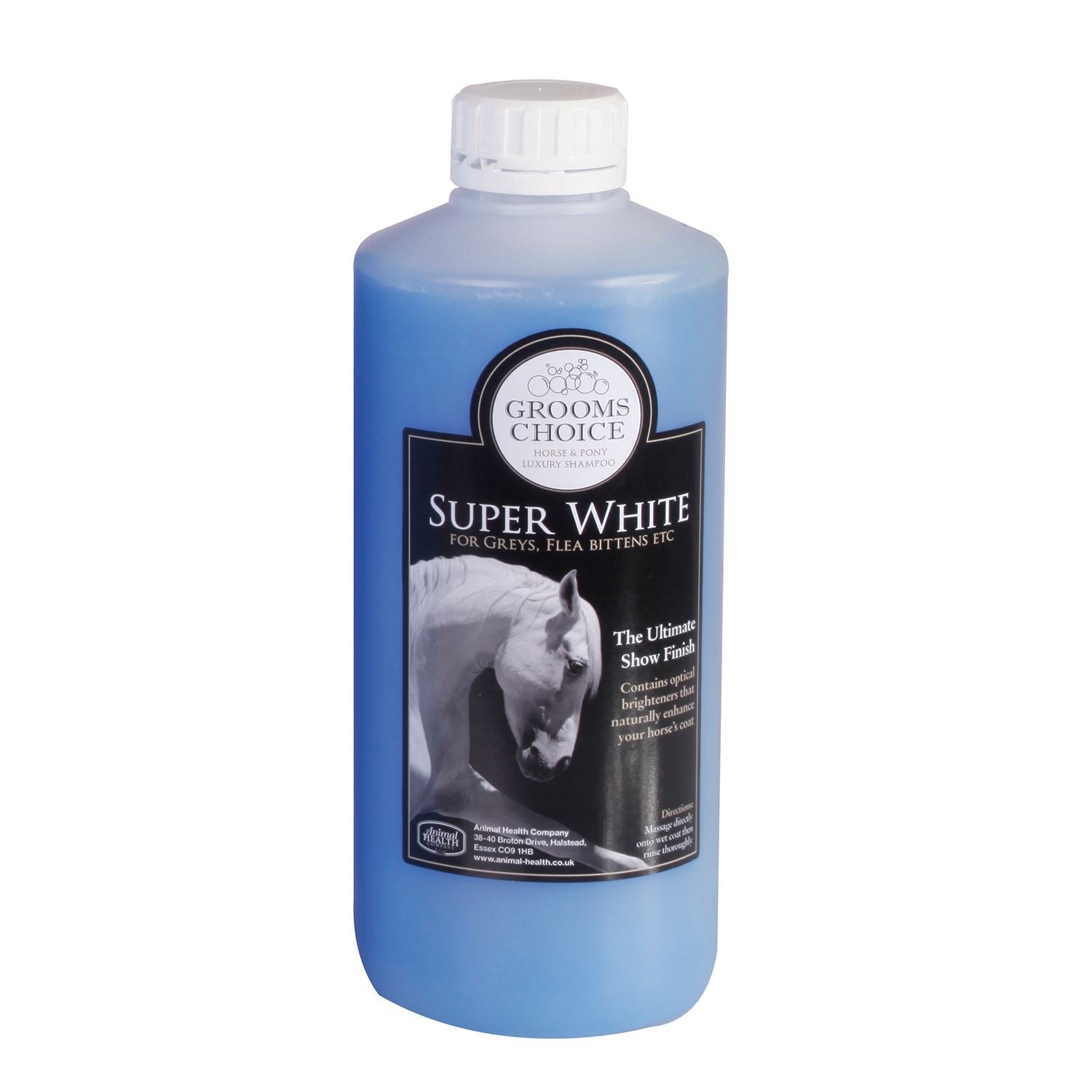 Animal Health Company Grooms Choice Super White Shampoo - Just Horse Riders