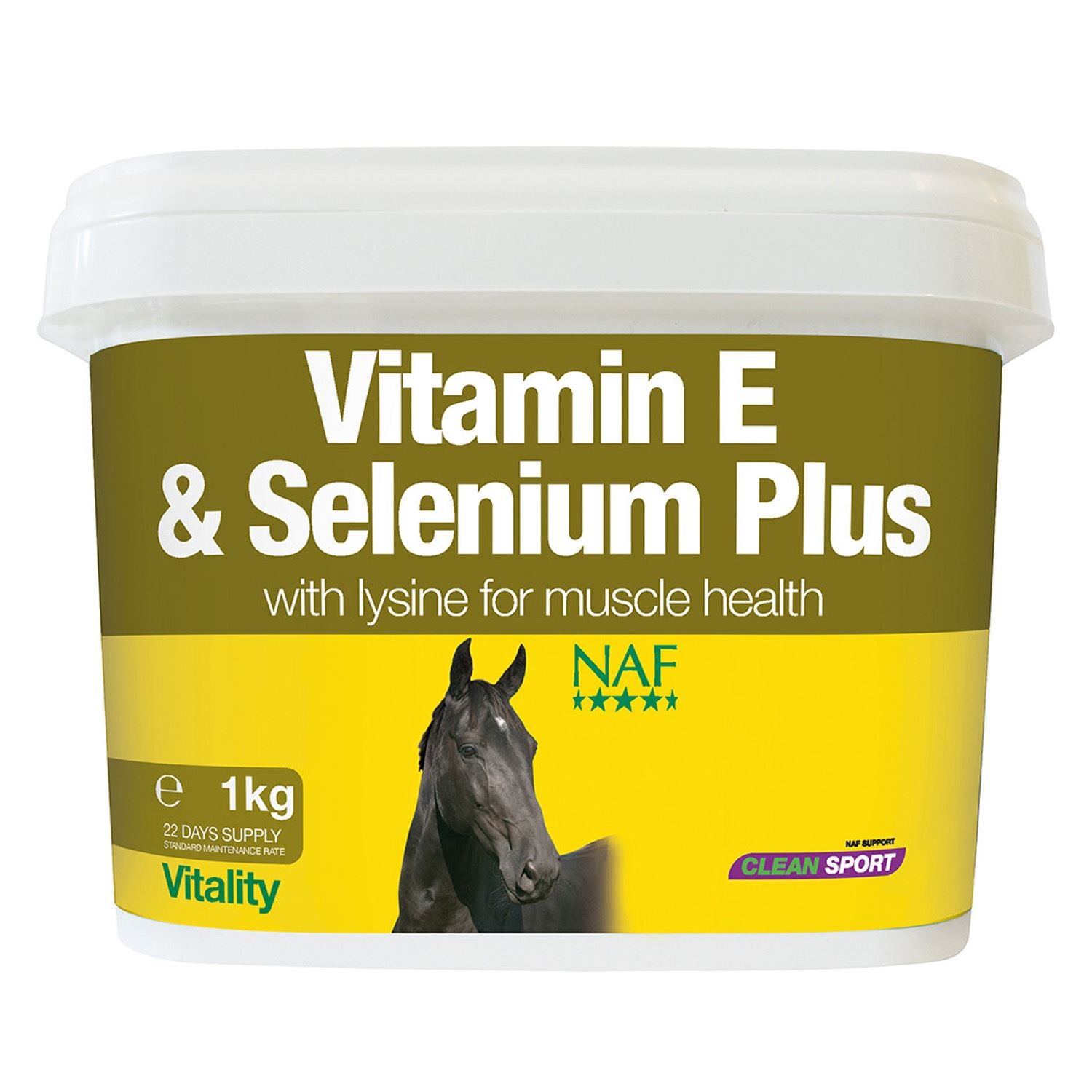 NAF Vitamin E  Selenium & Lysine - Just Horse Riders