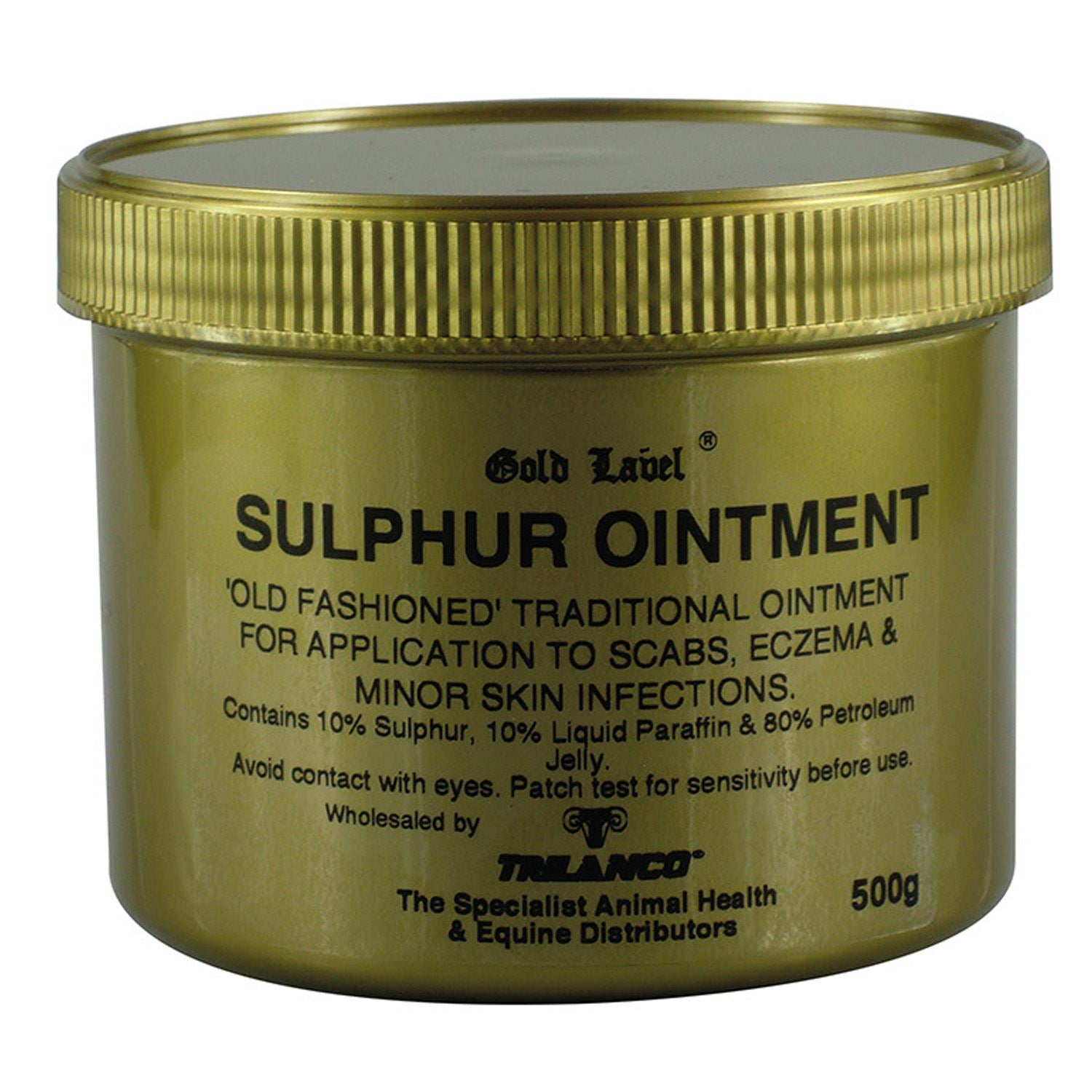 Gold Label Old Fashioned Sulphur Ointment - Just Horse Riders