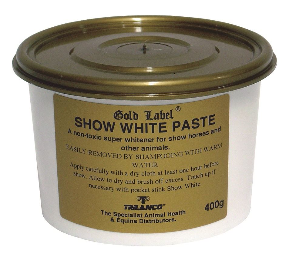 Gold Label Show White Paste - Just Horse Riders