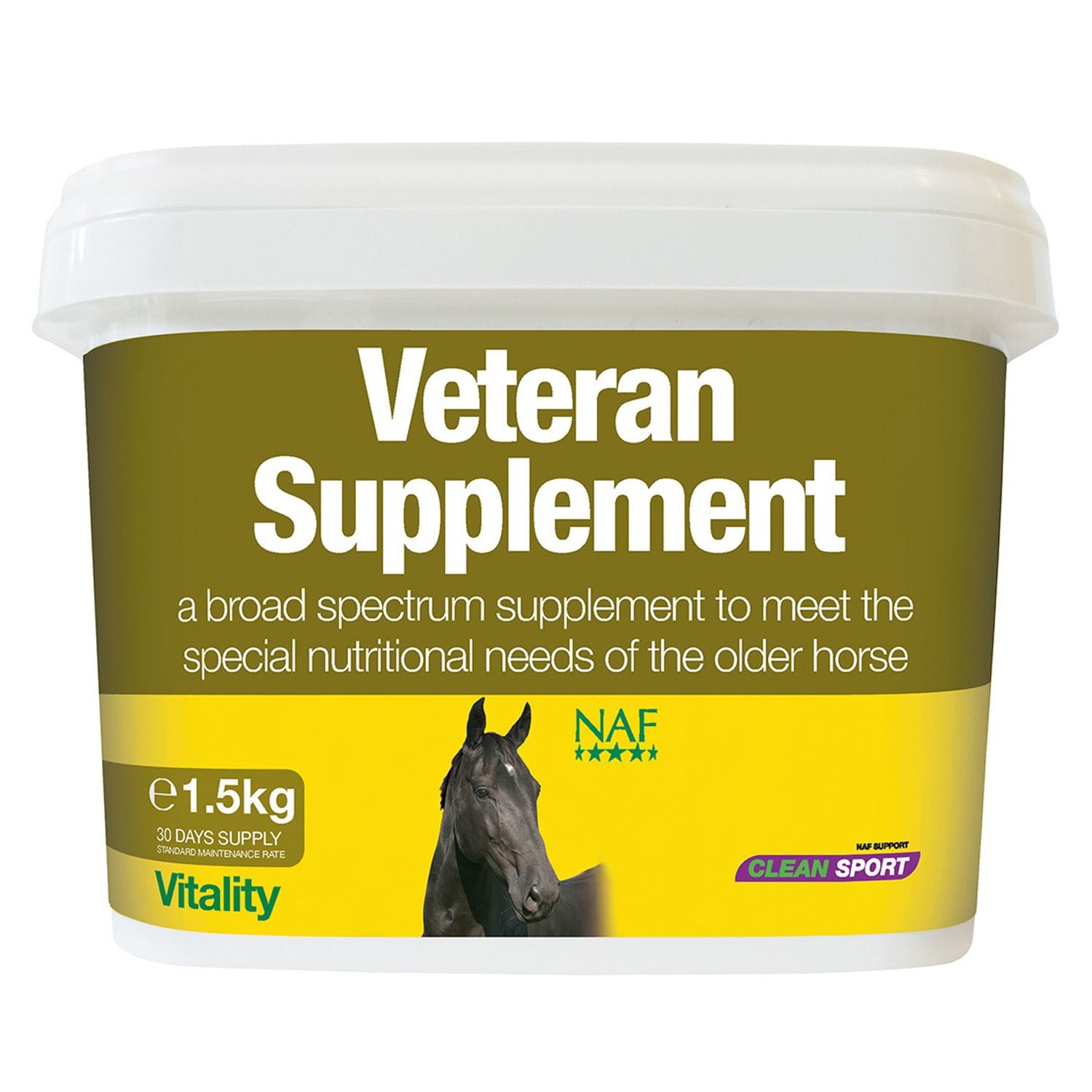 NAF Veteran Supplement - Just Horse Riders