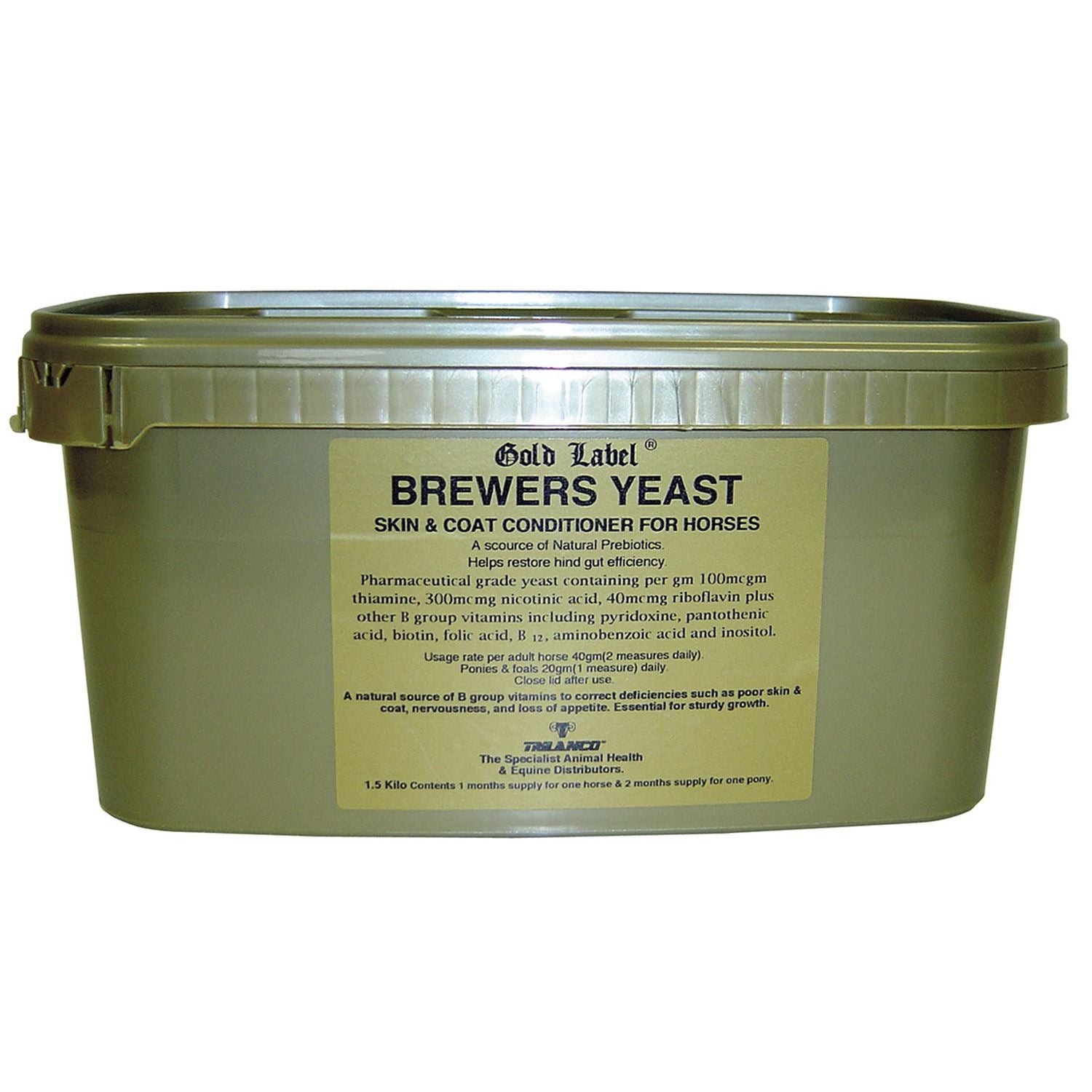 Gold Label Brewers Yeast - Just Horse Riders