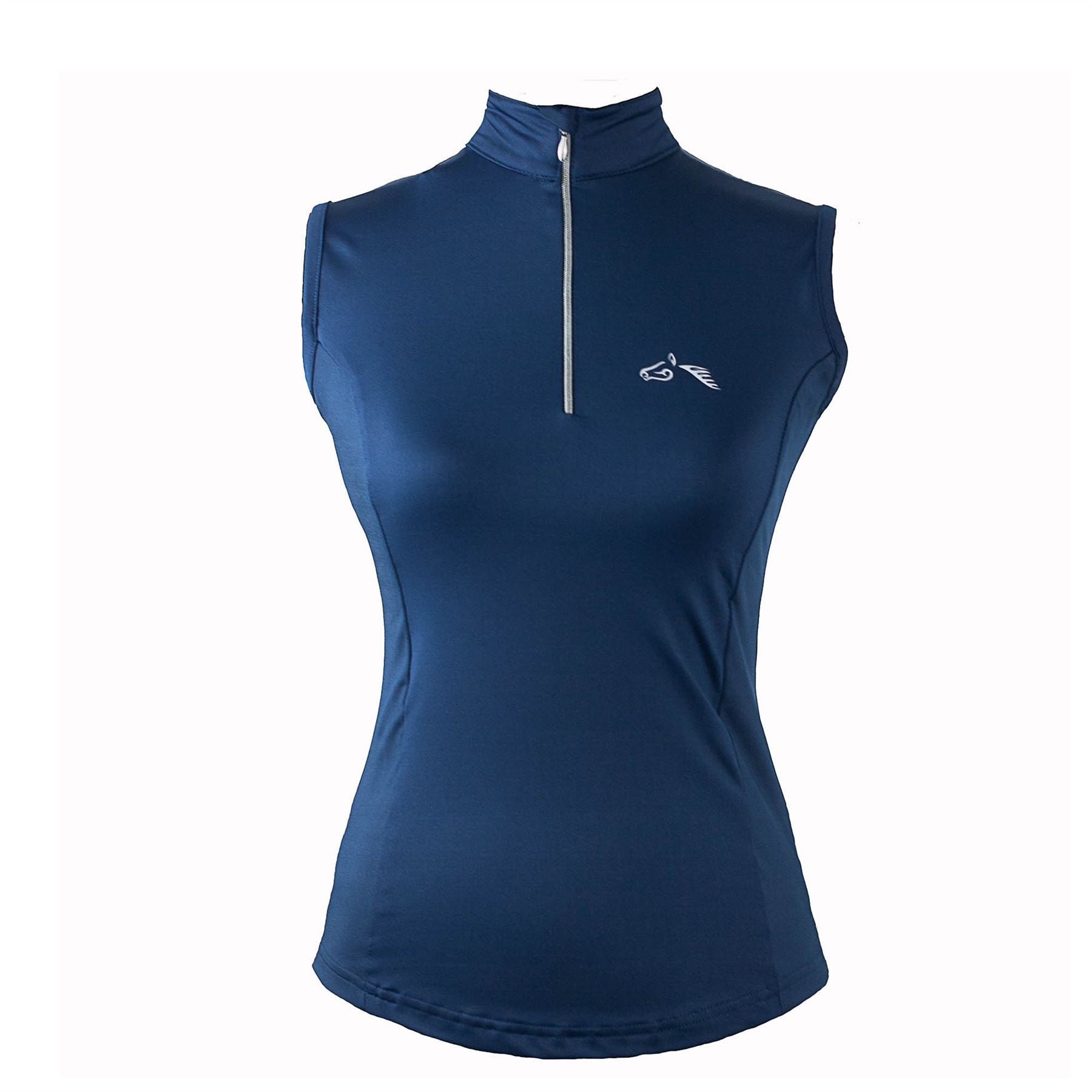 Gallop Equestrian Sleeveless Zipped Neck Base Layer - Just Horse Riders