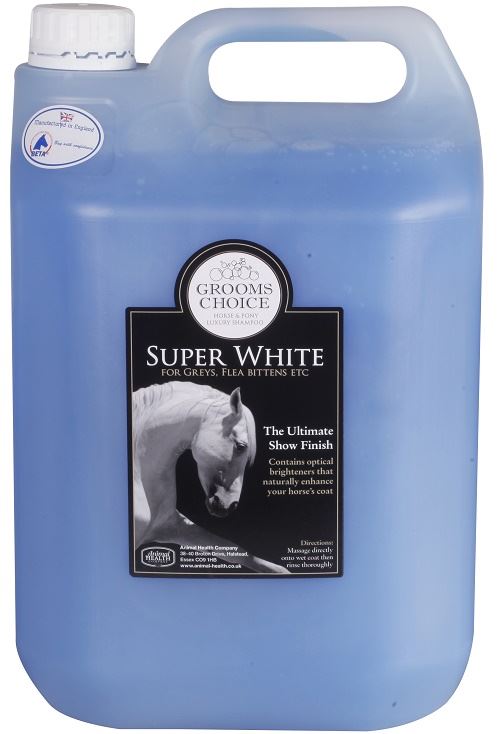 Animal Health Company Grooms Choice Super White Shampoo - Just Horse Riders