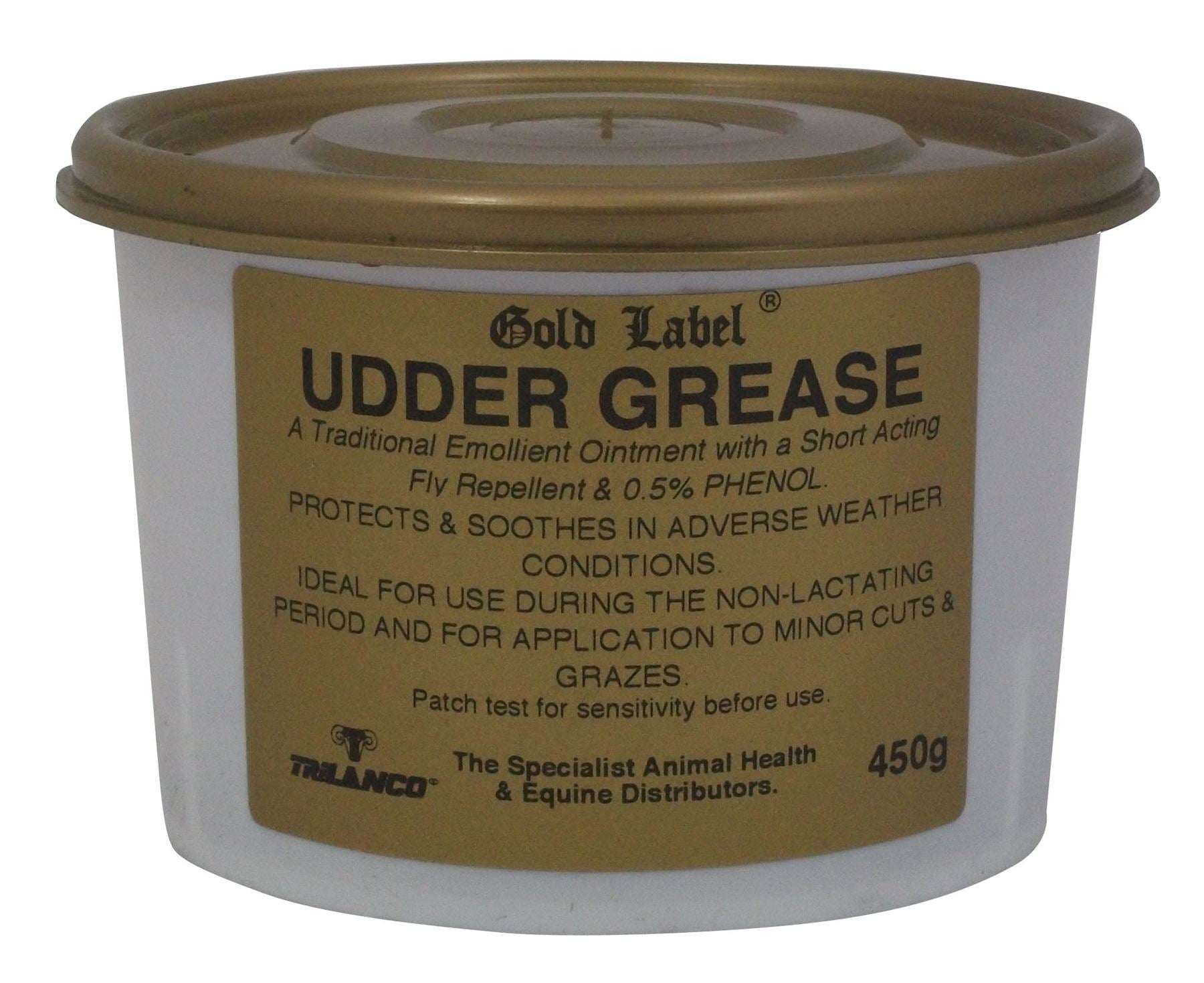 Gold Label Udder Grease - Just Horse Riders