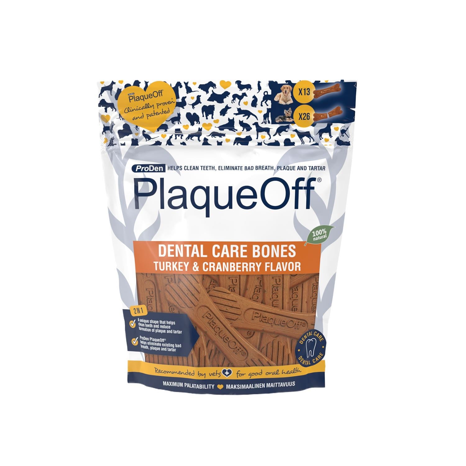 Plaqueoff Dental Care Bones - Just Horse Riders