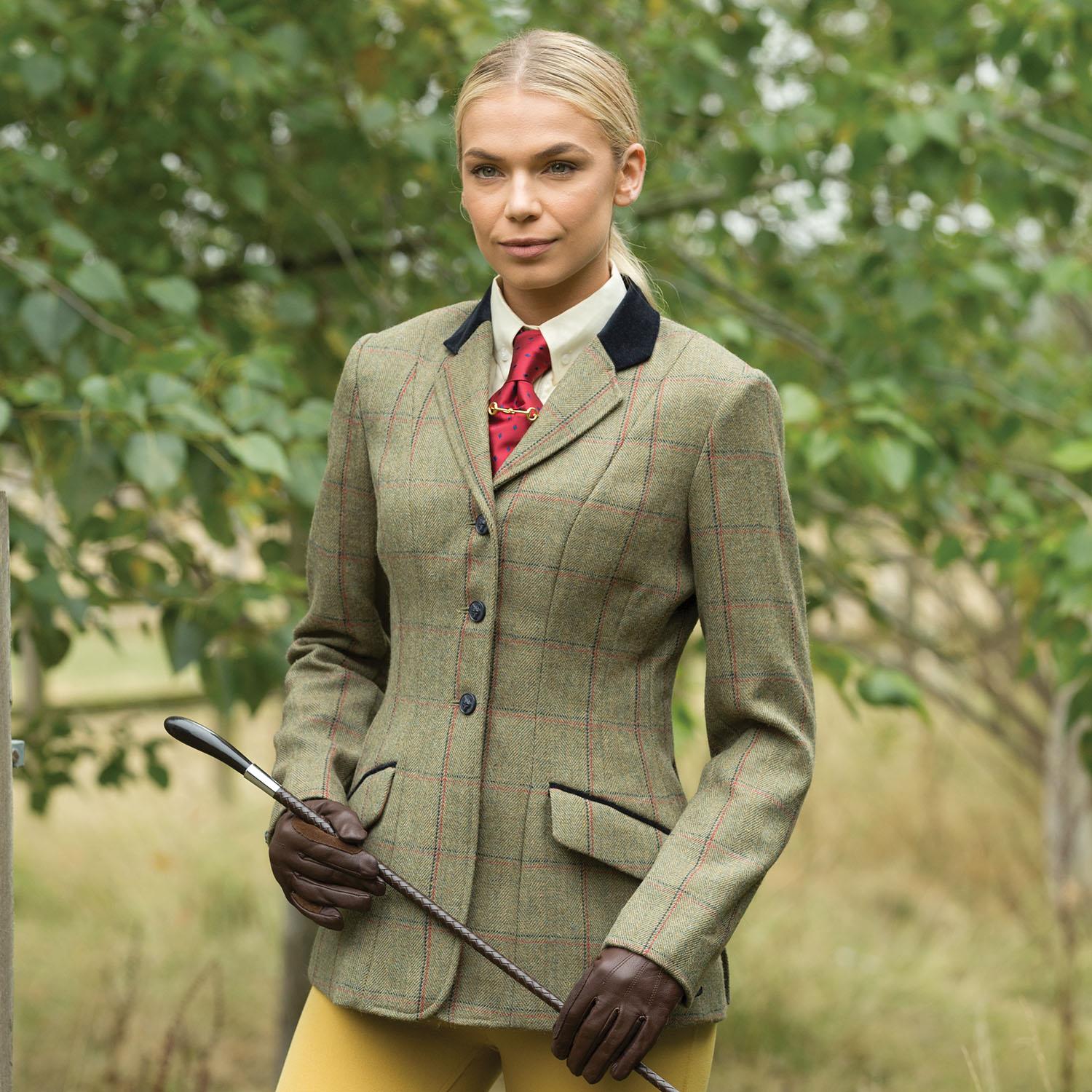 Navy tweed shop show jacket