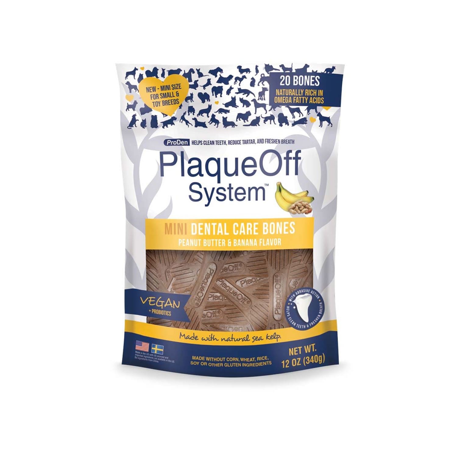 Plaqueoff Mini Dental Care Bones - Just Horse Riders